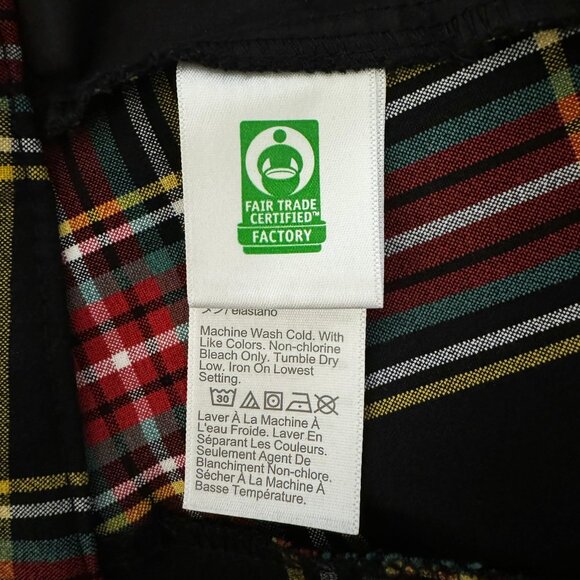 J. CREW Factory full-length Ruby pant in Stewart tartan plaid - size 16 - Picture 4 of 6